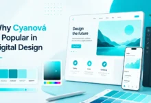 Cyanová