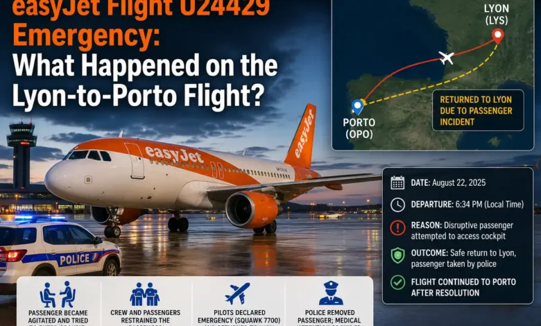 easyJet Flight U24429 Emergency