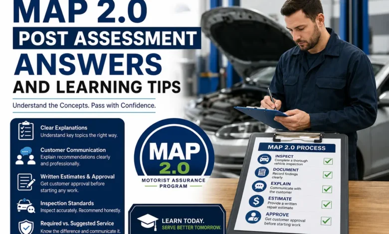 map 2.0 post assessment answers