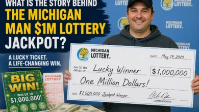 Michigan Man $1M Lottery
