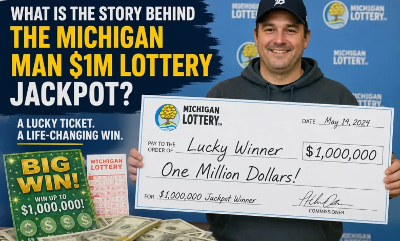 Michigan Man $1M Lottery